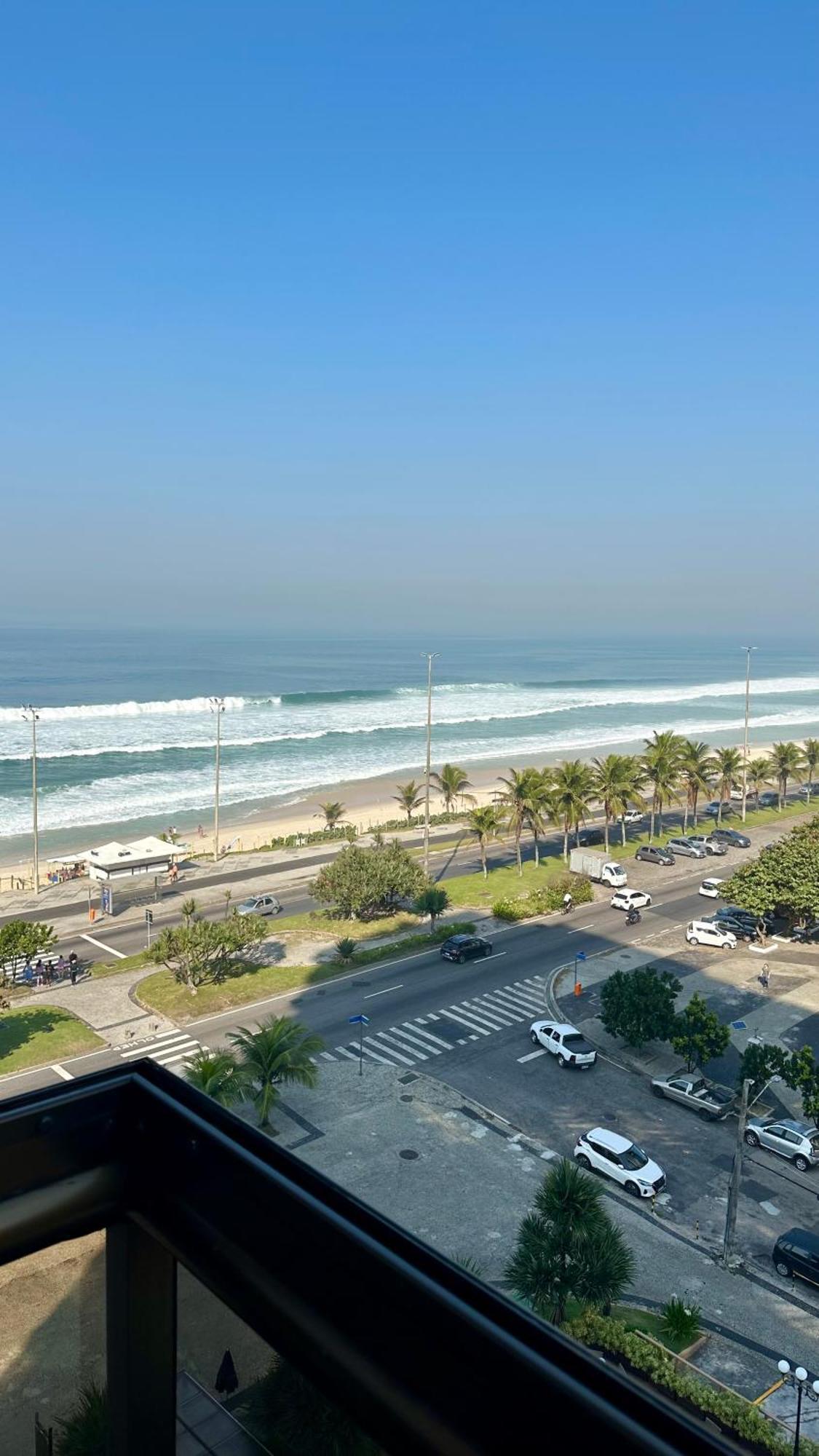 Lindo Apto No Melhor Lugar Da Barra Da Tijuca! Com Uma Vista De Tirar O Folego, Frente Para O Mar! Totalmente Equipado E Decorado Ao Lado Dos Melhores Hoteis E Quiosques Da Barra! Portaria 24H, Piscina, Sauna, Jacuzzi, Academia, Garagem, Wi-Fi, Lavan Rio de Janeiro Kültér fotó