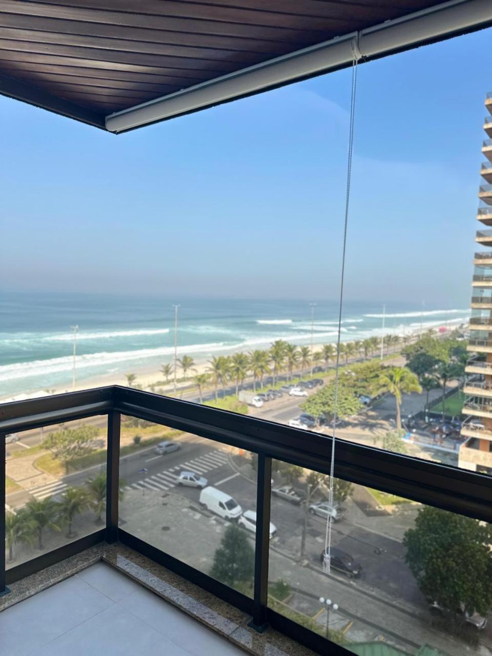 Lindo Apto No Melhor Lugar Da Barra Da Tijuca! Com Uma Vista De Tirar O Folego, Frente Para O Mar! Totalmente Equipado E Decorado Ao Lado Dos Melhores Hoteis E Quiosques Da Barra! Portaria 24H, Piscina, Sauna, Jacuzzi, Academia, Garagem, Wi-Fi, Lavan Rio de Janeiro Kültér fotó