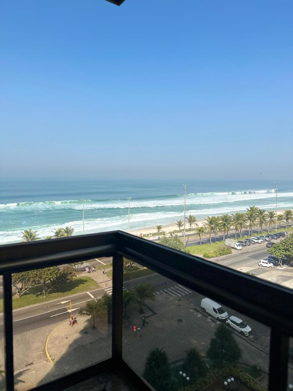 Lindo Apto No Melhor Lugar Da Barra Da Tijuca! Com Uma Vista De Tirar O Folego, Frente Para O Mar! Totalmente Equipado E Decorado Ao Lado Dos Melhores Hoteis E Quiosques Da Barra! Portaria 24H, Piscina, Sauna, Jacuzzi, Academia, Garagem, Wi-Fi, Lavan Rio de Janeiro Kültér fotó