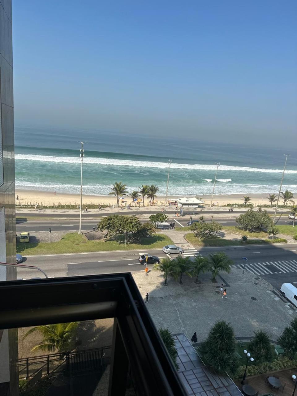 Lindo Apto No Melhor Lugar Da Barra Da Tijuca! Com Uma Vista De Tirar O Folego, Frente Para O Mar! Totalmente Equipado E Decorado Ao Lado Dos Melhores Hoteis E Quiosques Da Barra! Portaria 24H, Piscina, Sauna, Jacuzzi, Academia, Garagem, Wi-Fi, Lavan Rio de Janeiro Kültér fotó